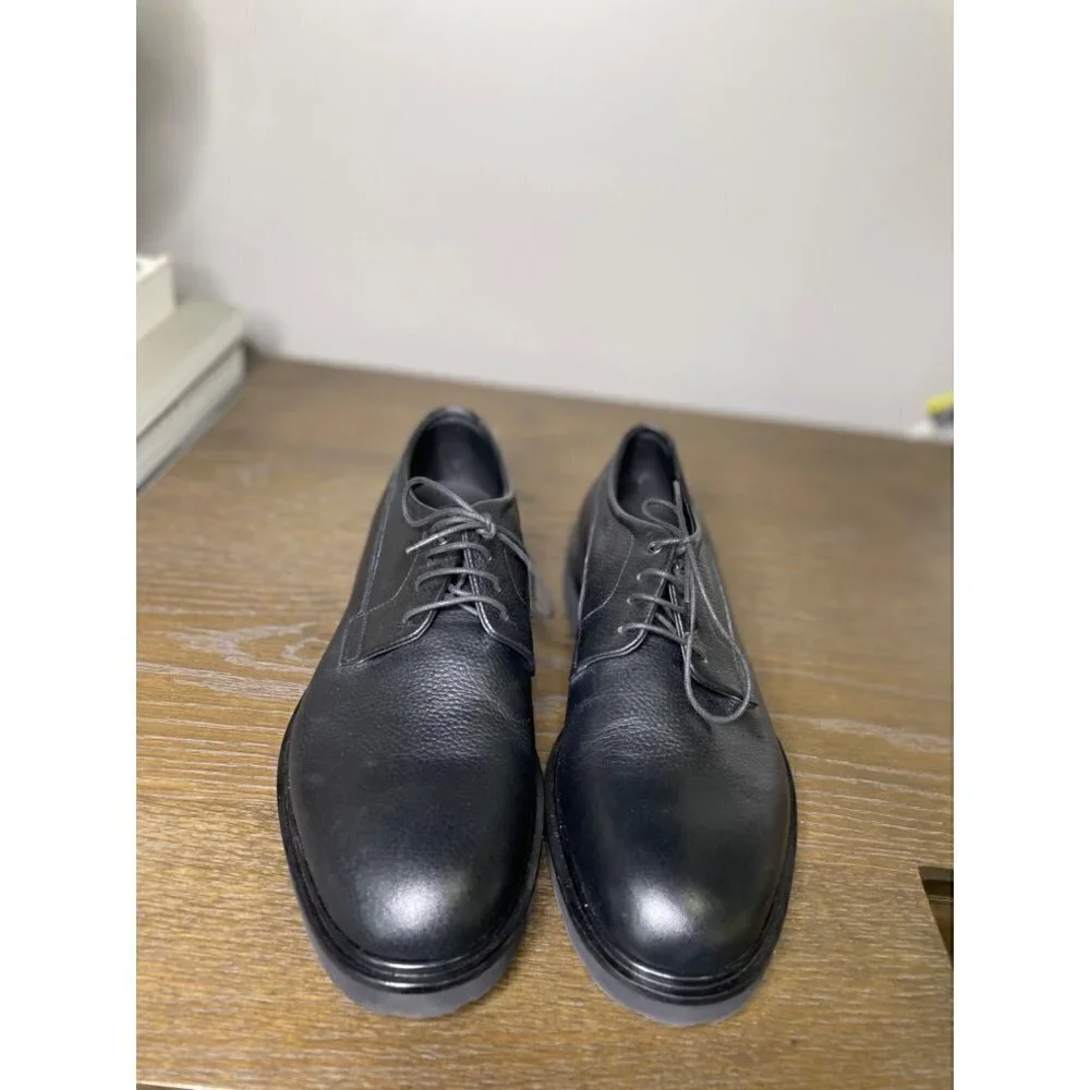 Nordstrom Good Man Brand Modern City Plain Toe Derby Black Men's Size 10
